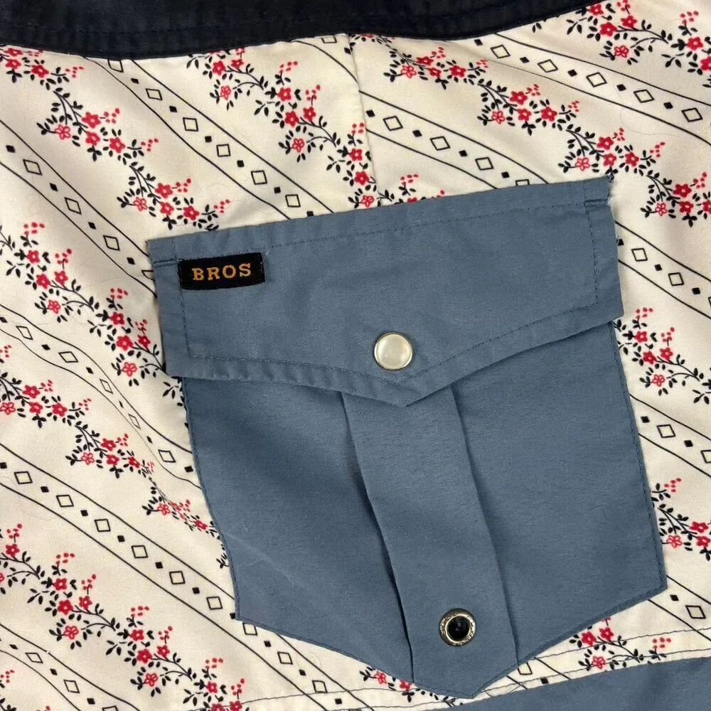 Howler Bros Board Shorts Heed The Call Floral Blue Men's 36 9.5